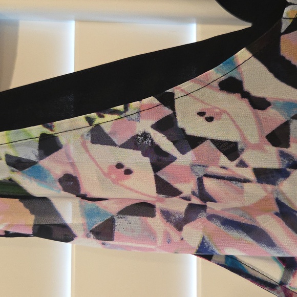 Bisou Bisou Vibrant Sheer Halter Top - Picture 11 of 11